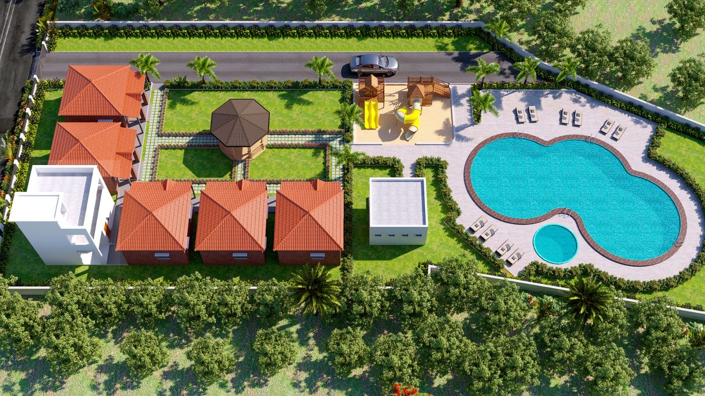 Skandhanshi Green Farms Club House